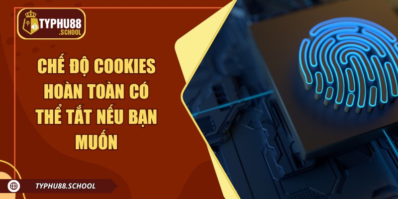 Chế độ cookies hoàn toàn có thể tắt nếu bạn muốn